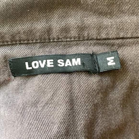 Anthropologie Love Sam Beaded Cargo Jacket - Picture 15 of 16
